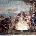 Giovanni Domenico Tiepolo  Commedia dell'arte  1757
