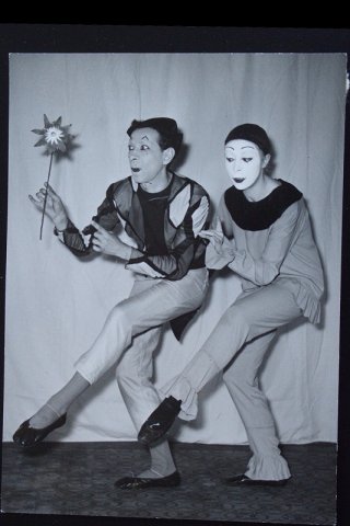 Jean and Brigitte Soubeyran In the Circus